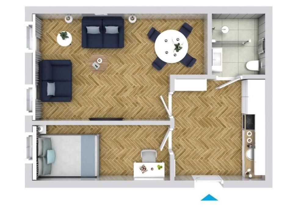 Apartamenty - Mi Happy II Warszawa Eksteriør billede